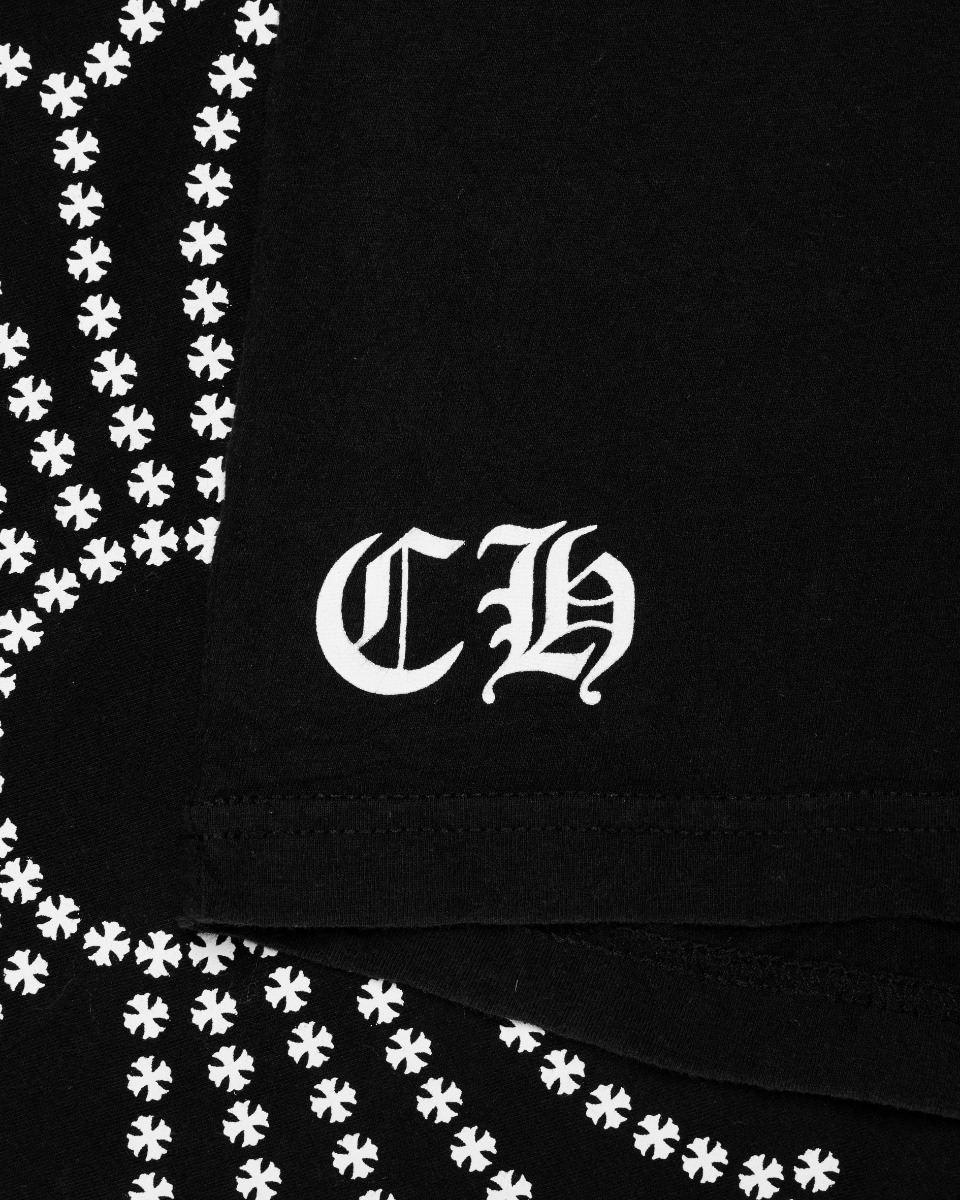 Chrome Hearts Cross Plus Scroll logo pocket t-shirt thumbnail