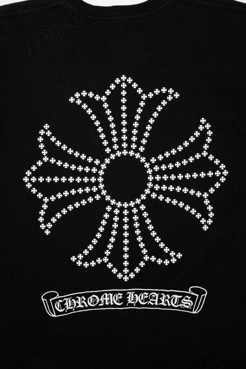 Chrome Hearts Cross Plus Scroll logo pocket t-shirt thumbnail