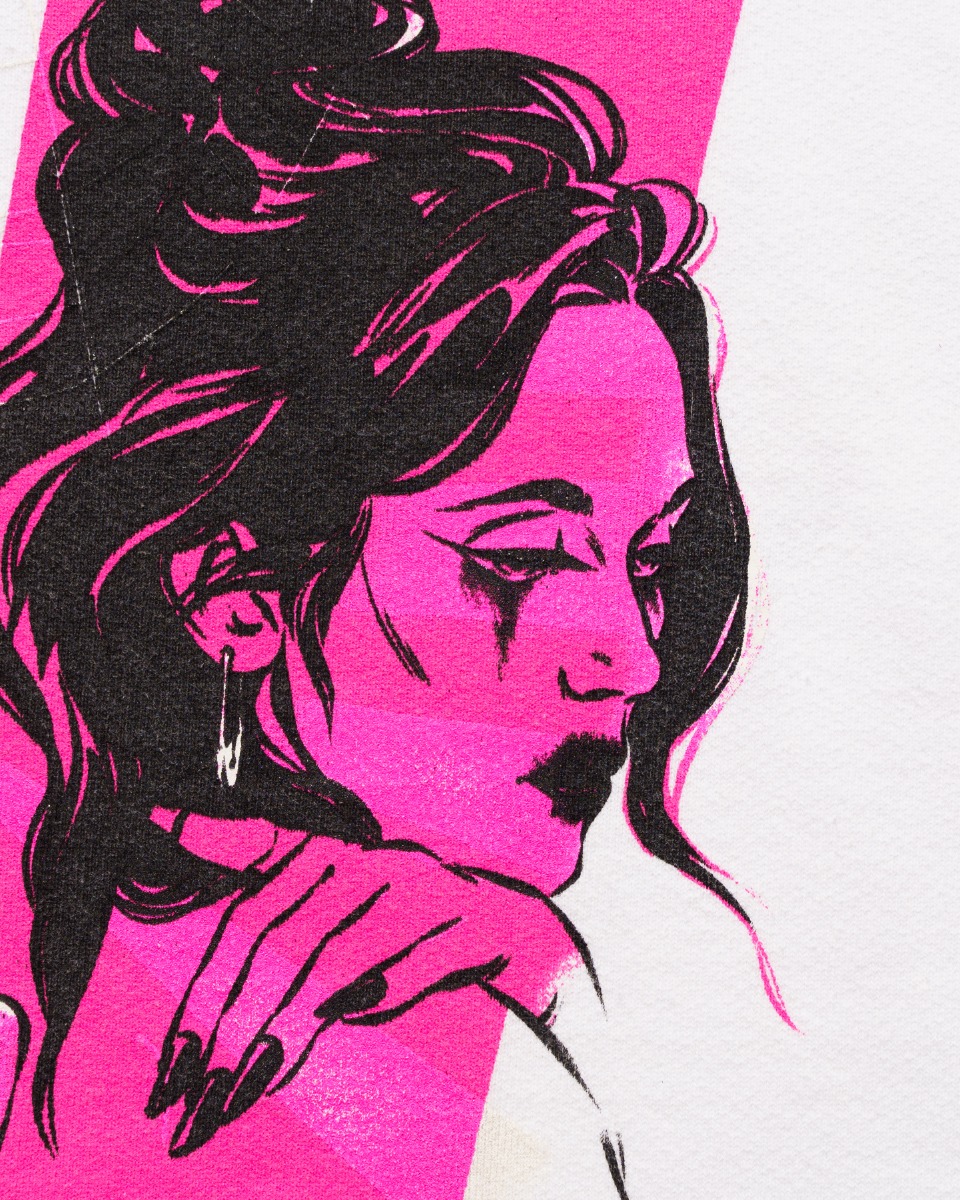 Chrome Hearts Deadly Doll "Cry On M" crewneck sweatshirt thumbnail