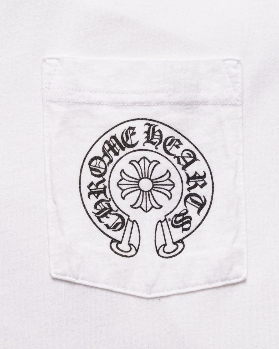 Chrome Hearts Hong Kong exclusive horseshoe logo pocket t-shirt thumbnail