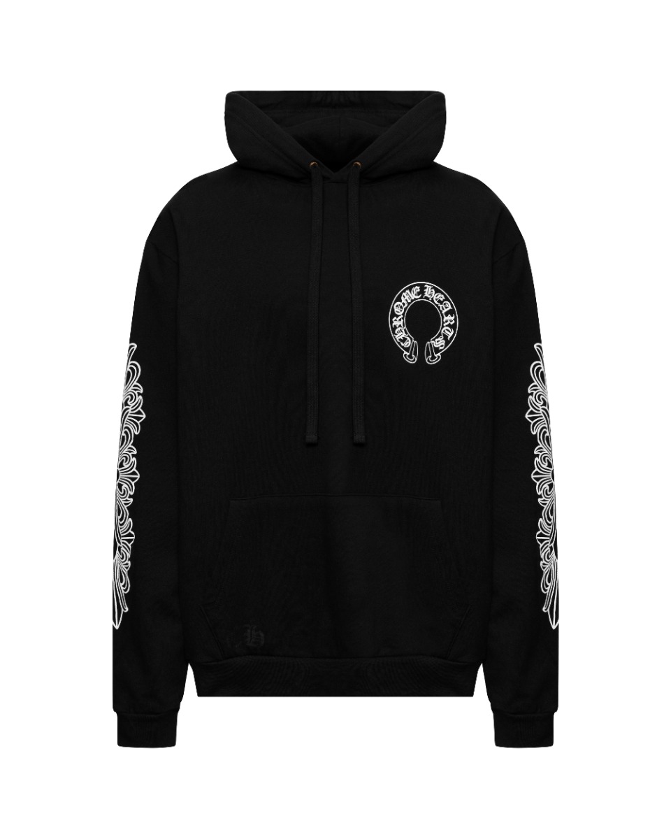Chrome Hearts Horseshoe logo hoodie thumbnail
