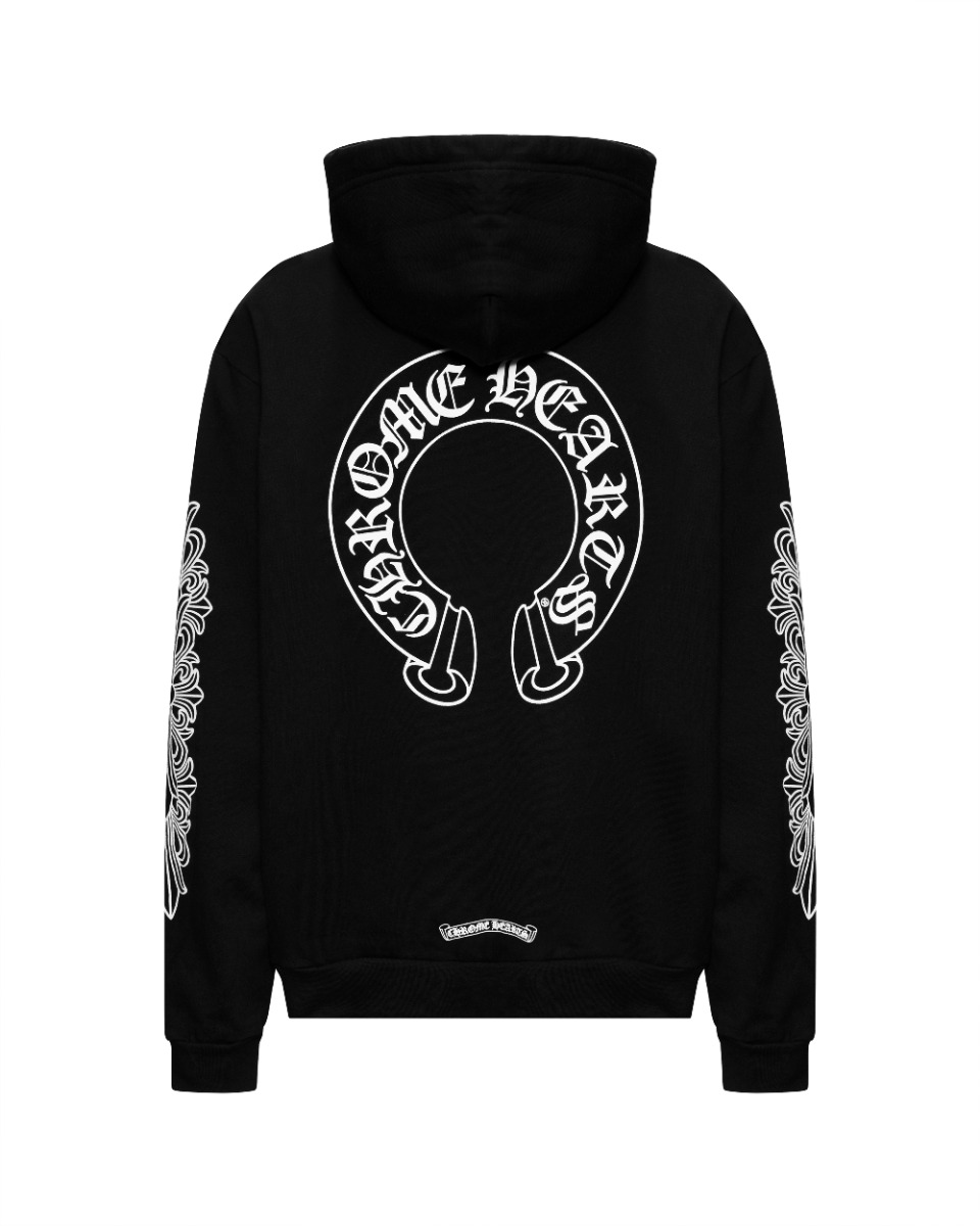 Chrome Hearts Horseshoe logo hoodie thumbnail
