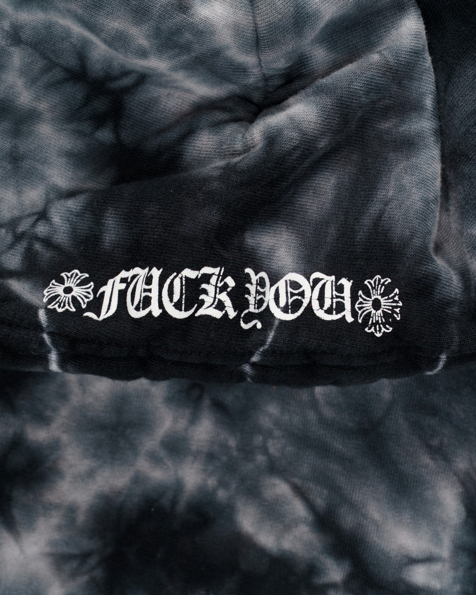 Chrome Hearts Horseshoe tie dye hoodie thumbnail