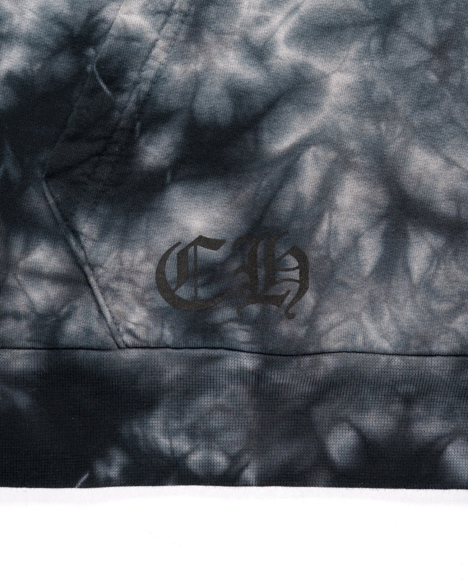 Chrome Hearts Horseshoe tie dye hoodie thumbnail