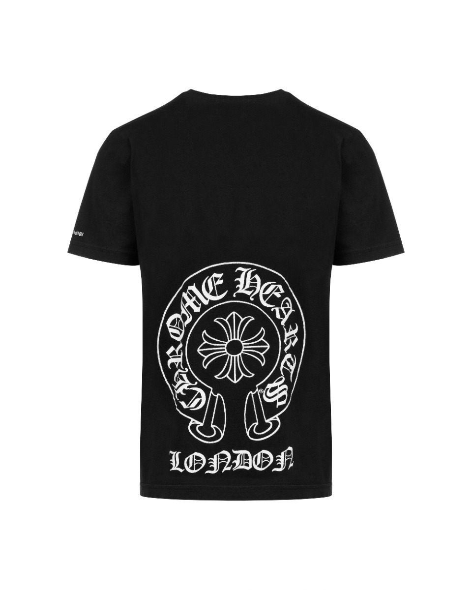 Chrome Hearts London exclusive horseshoe logo pocket t-shirt thumbnail