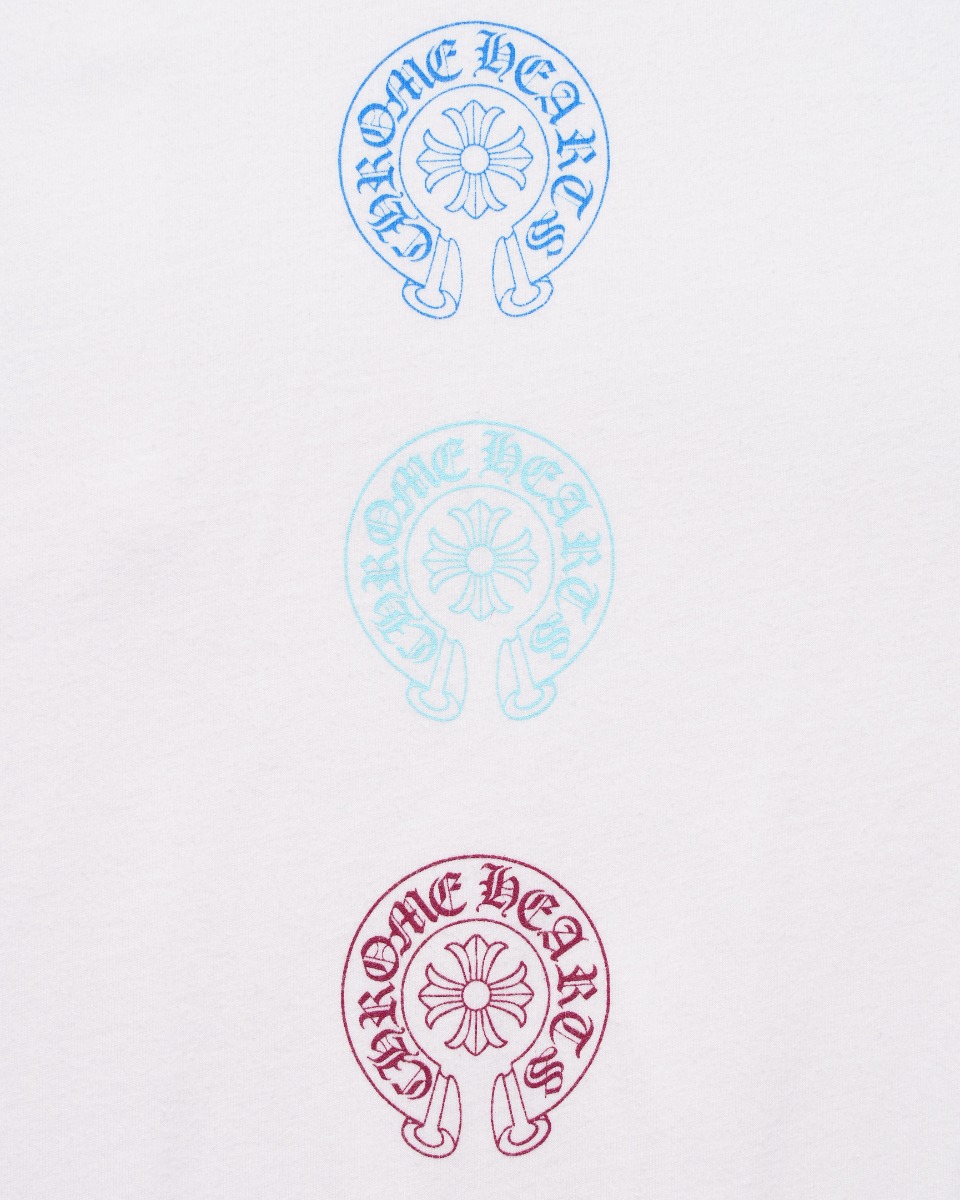 Chrome Hearts multicolor horseshoe logo pocket t-shirt thumbnail