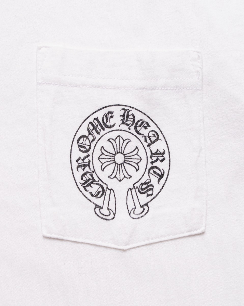 Chrome Hearts multicolor horseshoe logo pocket t-shirt thumbnail