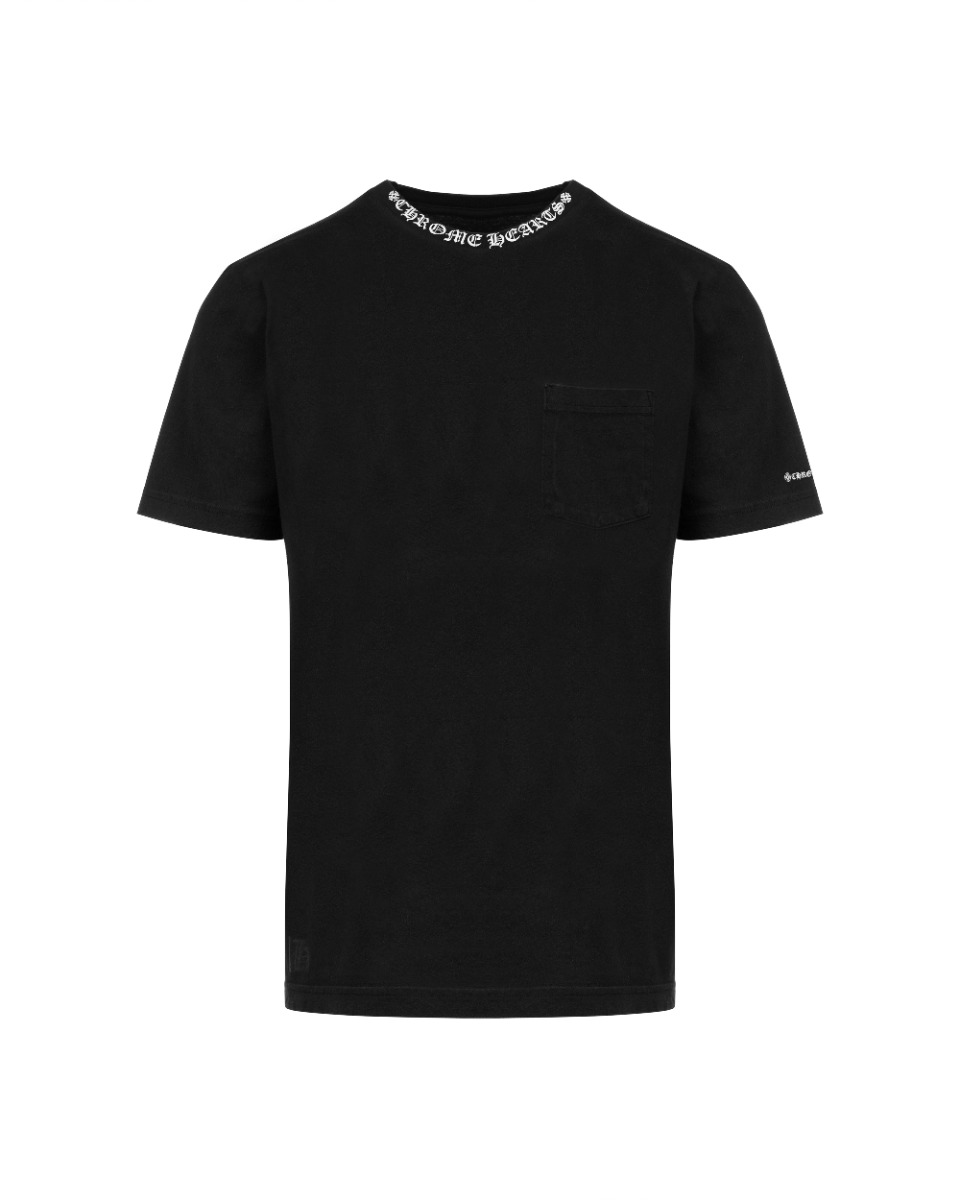 Chrome Hearts neck collar logo pocket t-shirt thumbnail