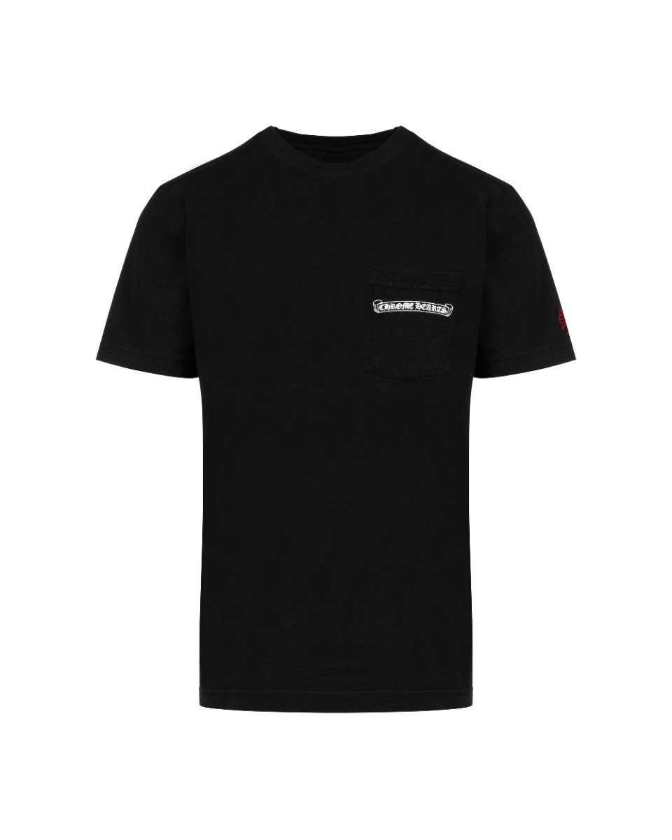 Chrome Hearts NYC Exclusive Scroll logo pocket t-shirt thumbnail