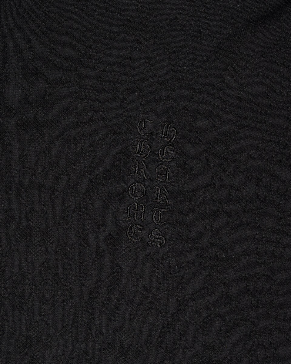 Chrome Hearts all-over cross towel hoodie thumbnail