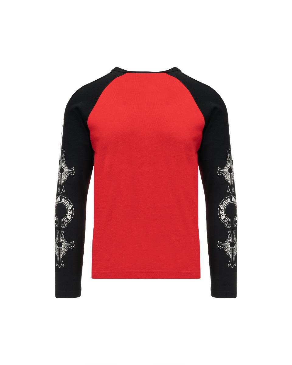 Chrome Hearts vintage neck logo baseball long sleeve t-shirt thumbnail