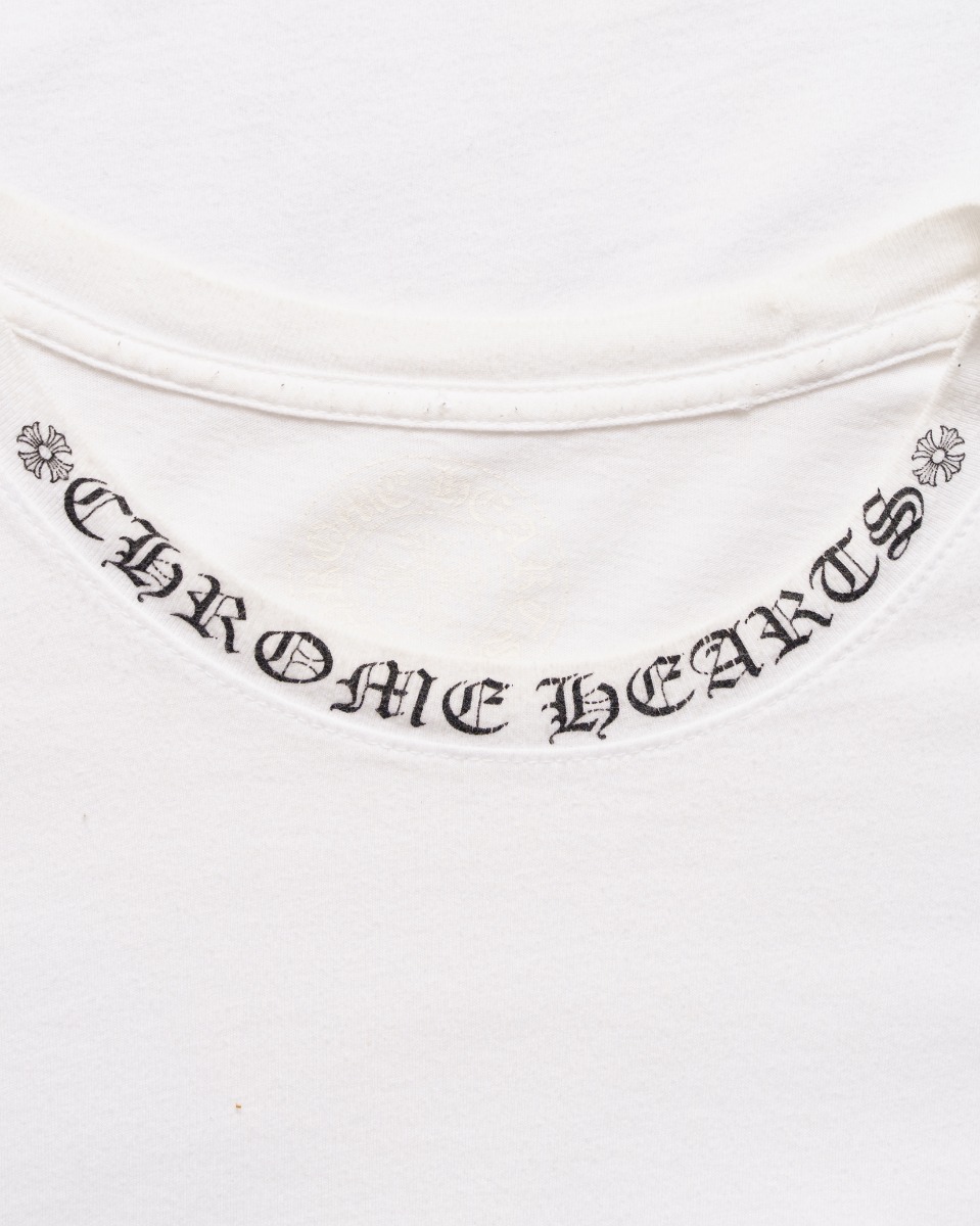 Chrome Hearts neck collar logo pocket t-shirt thumbnail