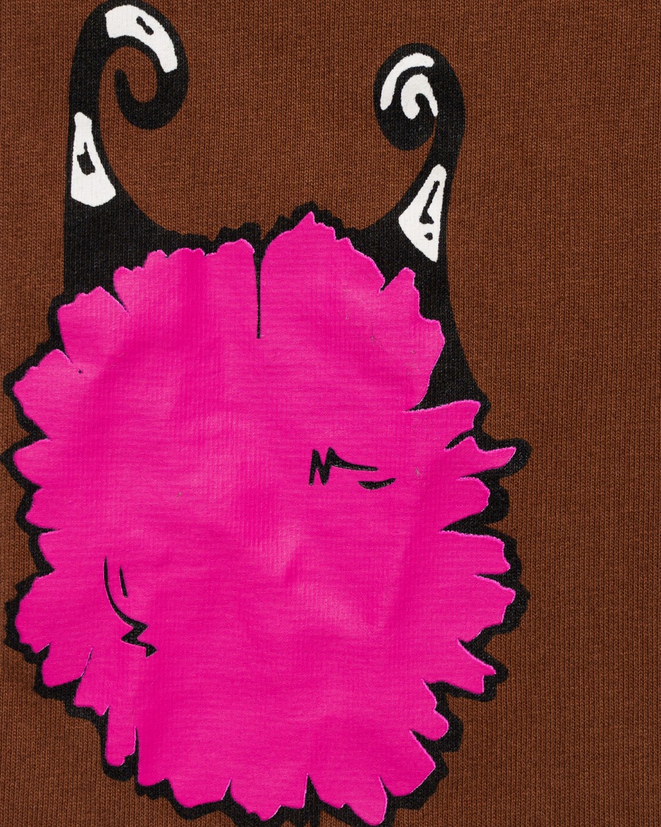 Chrome Hearts x Matty Boy "Structure" brown pocket logo t-shirt thumbnail