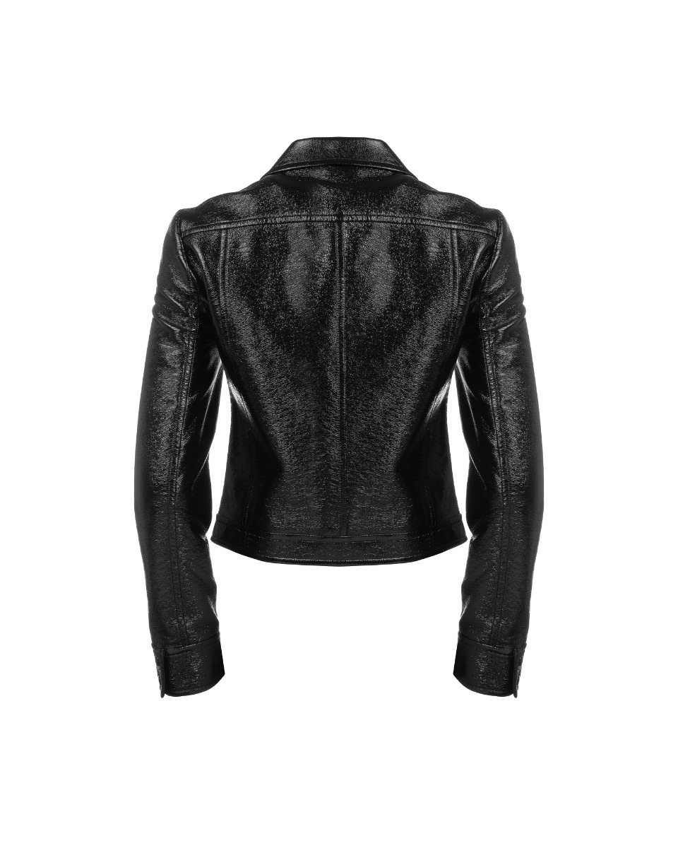 Courreges zipped vinyl jacket thumbnail