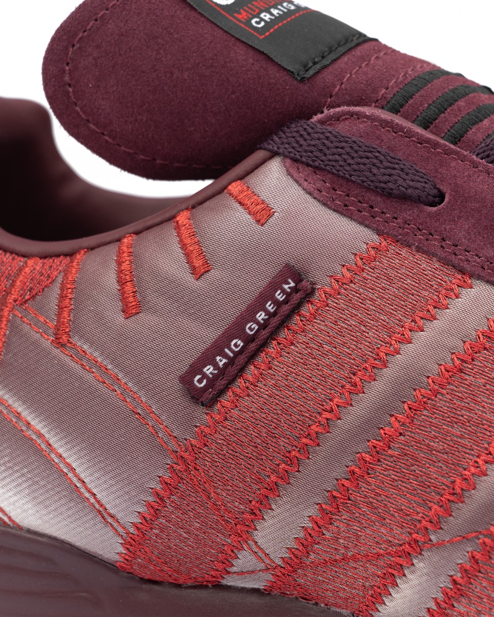 Craig Green x Adidas Kontuur IV maroon sneakers thumbnail