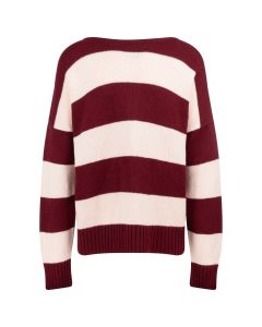 Gucci striped u-boot pullover sweater 