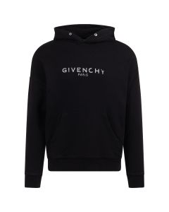 Givenchy distressed logo hoodie