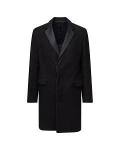 Helmut Lang moleskin chesterfield coat 