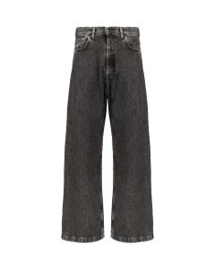 Acne Studios 1989 "Grime Black" loose fit denim pants - 31