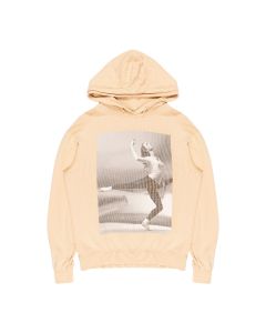 Acne Studios "La Ballete" dust peach hoodie