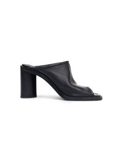 Acne Studios Bernelle heel black sandals