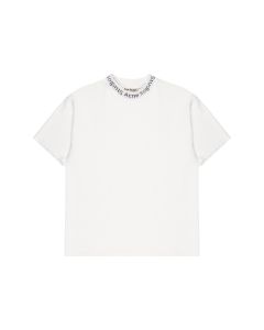 Acne Studios Navid neck logo t-shirt