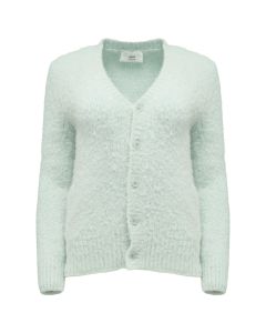 Ami Alexandre Mattiussi baby alpaca cardigan sweater