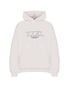 Balenciaga "XXXL" logo oversized hoodie