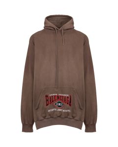 Balenciaga BB "Authentic Jersey Apparel" oversized hoodie