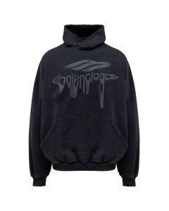 Balenciaga 3B liquified molleton archetype hoodie