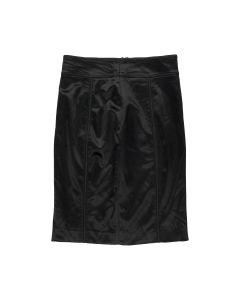 Burberry paneled silk mini skirt