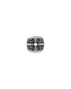 Chrome Hearts .925 sterling silver oval cross ring