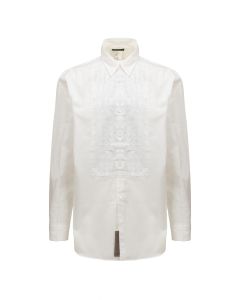COMME des GARÇONS Homme Plus tuxedo lapel button-up shirt