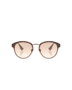 Dior Nightfall oval rose gold sunglasses