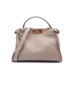 Fendi Peekaboo medium grey bag