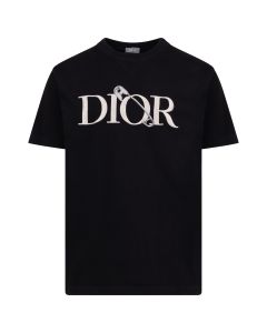 Dior x Judy Blame safety pin black t-shirt 