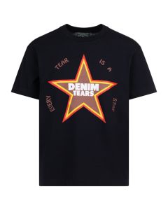 Denim Tears "Every Tear Is A Star" black t-shirt