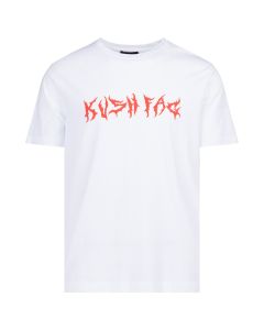 Gosha Rubchinskiy x Valentin Fufaev (DoublecheeseburgerVF)"Kush Fag" t-shirt