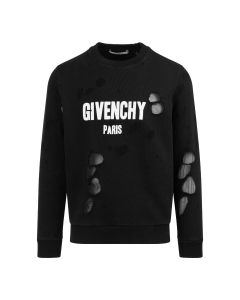 Givenchy Paris ultimate distressed crewneck 