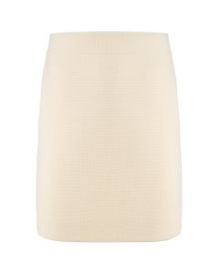 Gucci cream white knitted pencil skirt