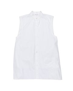 Helmut Lang Apron Panel laced sleeveless white top