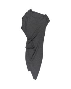 Helmut Lang Cowl neck asymmetrical dress