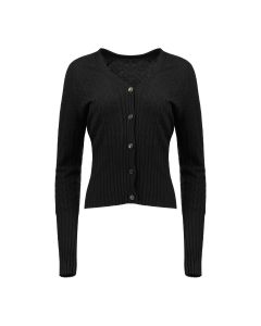 Hermes cashmere button-up cardigan sweater