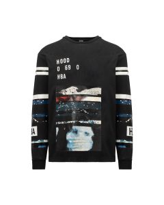 Hood By Air "HOOD 0 69 0 HBA" layered graphic long sleeve t-shirt