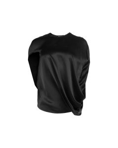 J.W. Anderson asymmetric bonded silk top