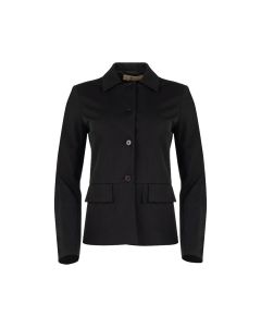 John Galliano gabardine single-breasted blazer jacket
