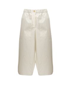 Loewe Paula's Ibiza cropped white trousers