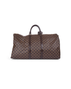 Louis Vuitton Keepall 55 brown Damier bag