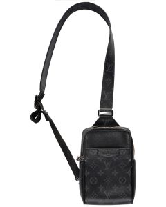 Louis Vuitton Taigarama monogram black sling bag