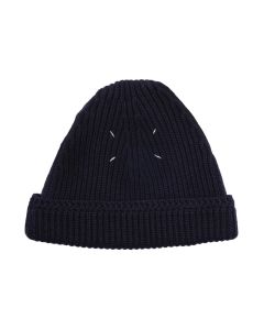 Maison Margiela 14 navy woolen beanie